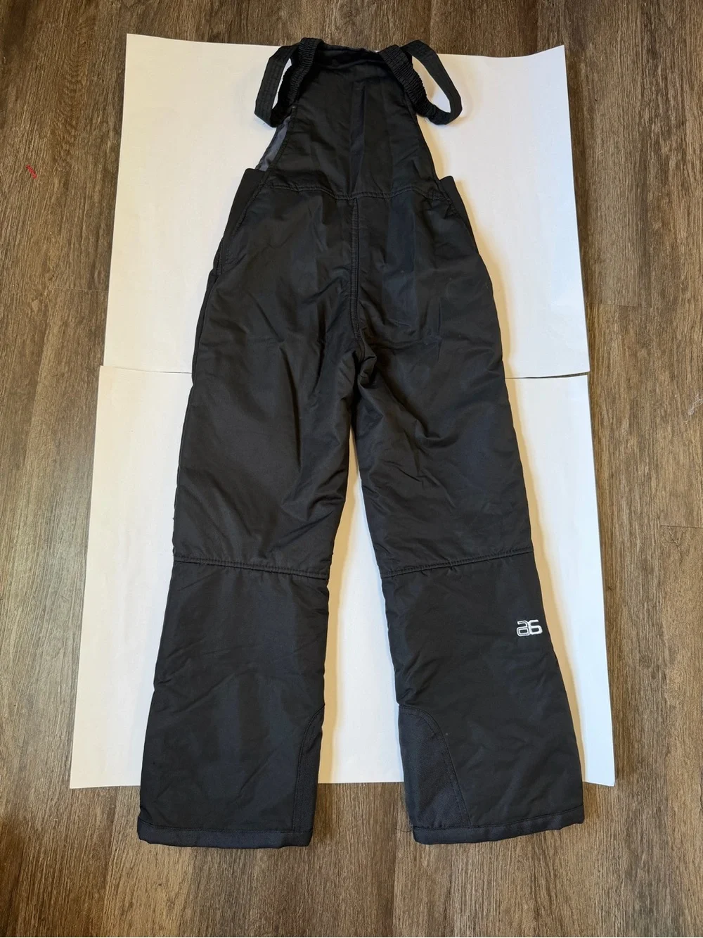 Arctix Black Kids Snow Bib Overalls with Adjustable Straps Youth Boys Size L